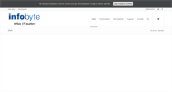 Desktop Screenshot of infobyte.se