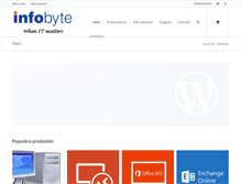 Tablet Screenshot of infobyte.se